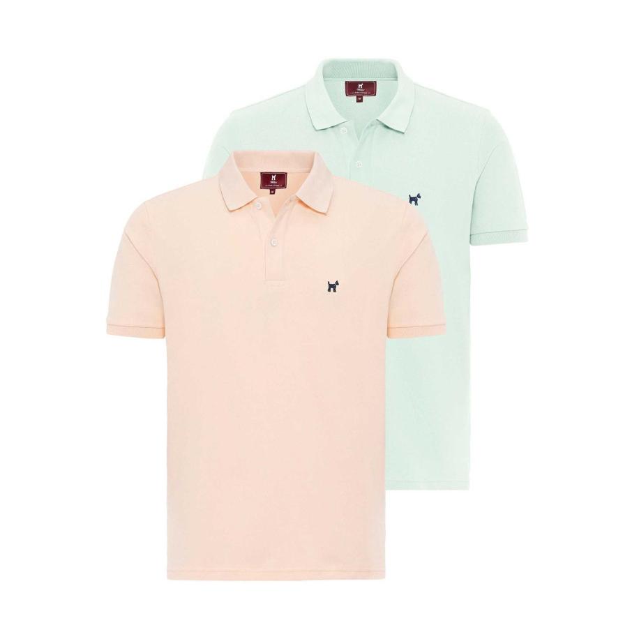 Williot Williot Shirt mintgroen / rosé -