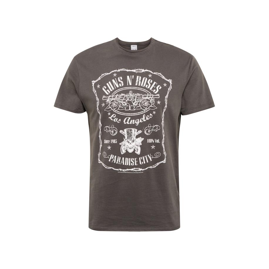 Amplified AMPLIFIED Shirt GUNS N ROSES donkergrijs / wit -