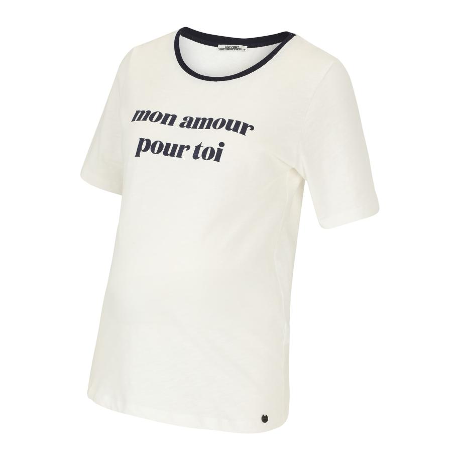 LOVE2WAIT Shirt Mon Amour navy / wit Wit