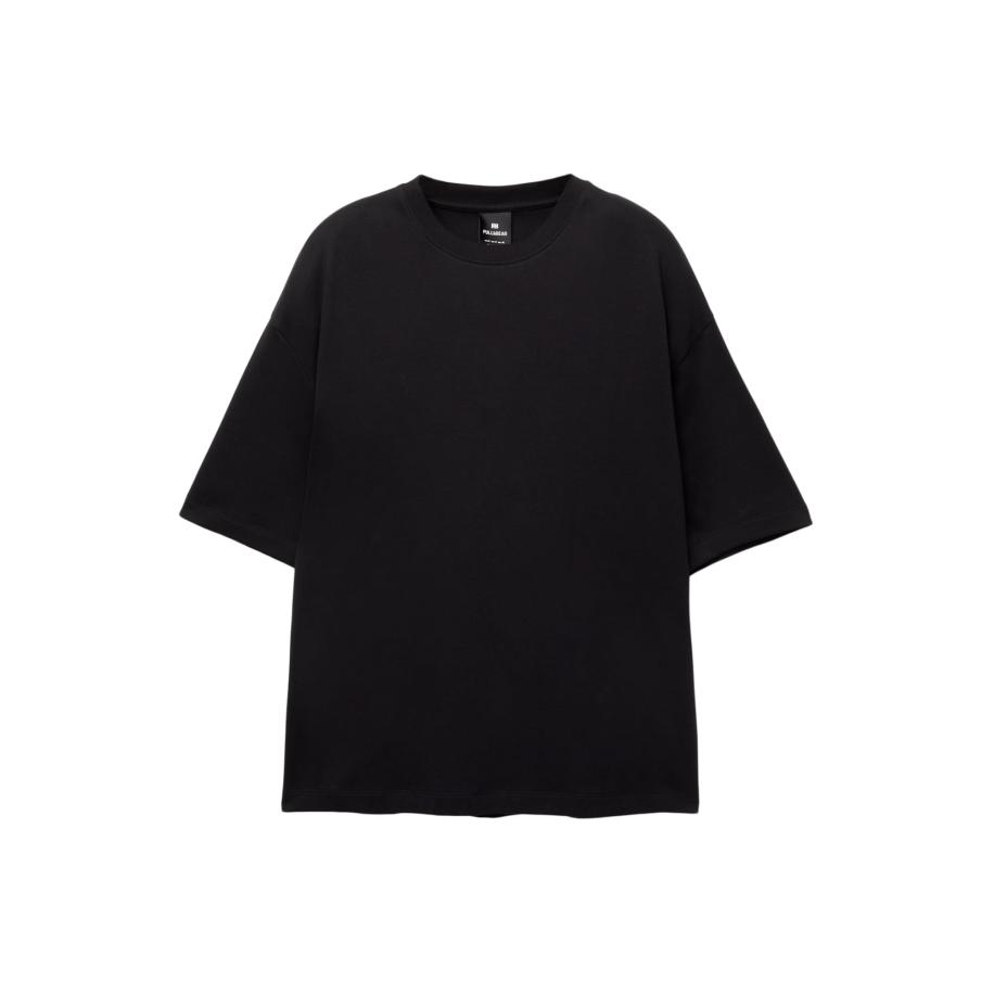 Pull&Bear Pull&Bear Shirt zwart -
