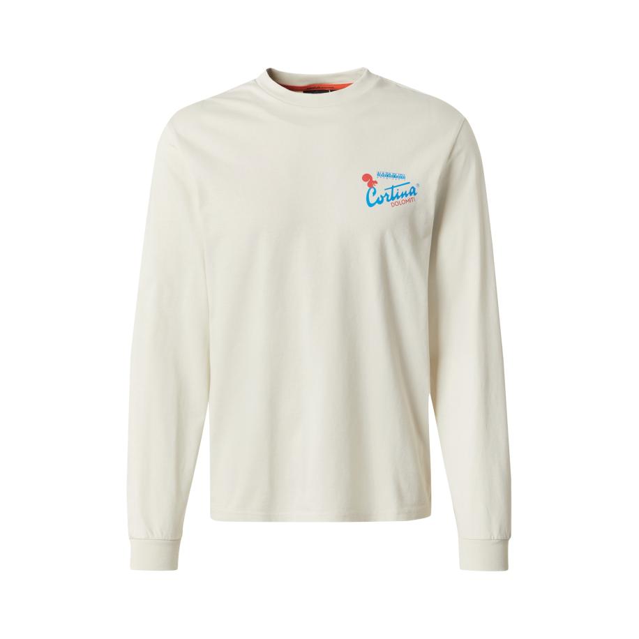 Napapijri NAPAPIJRI Shirt S-FIEMME beige / hemelsblauw / zalm roze -