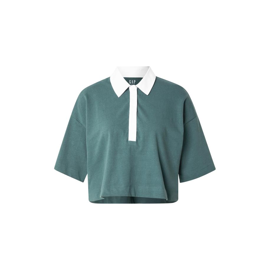 GAP GAP Shirt smaragd / wit -