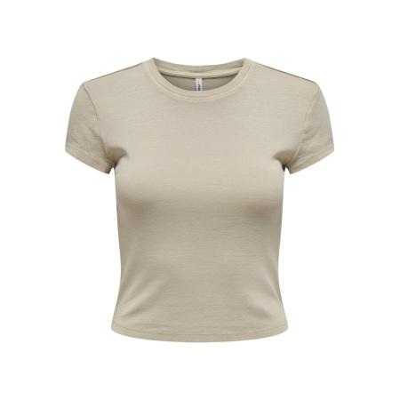 Only ONLY Shirt donkerbeige