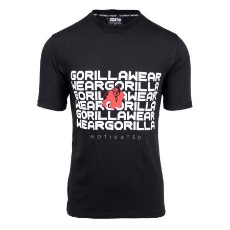 Gorilla Wear Gorilla Wear Shirt Bradley rood / zwart / wit