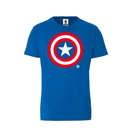 LOGOSHIRT Shirt Marvel Comics blauw / rood / wit