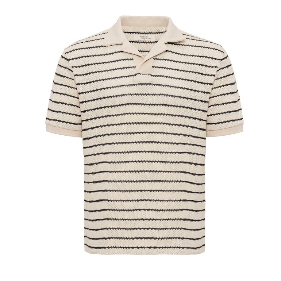 Antioch Antioch Shirt beige / zwart -