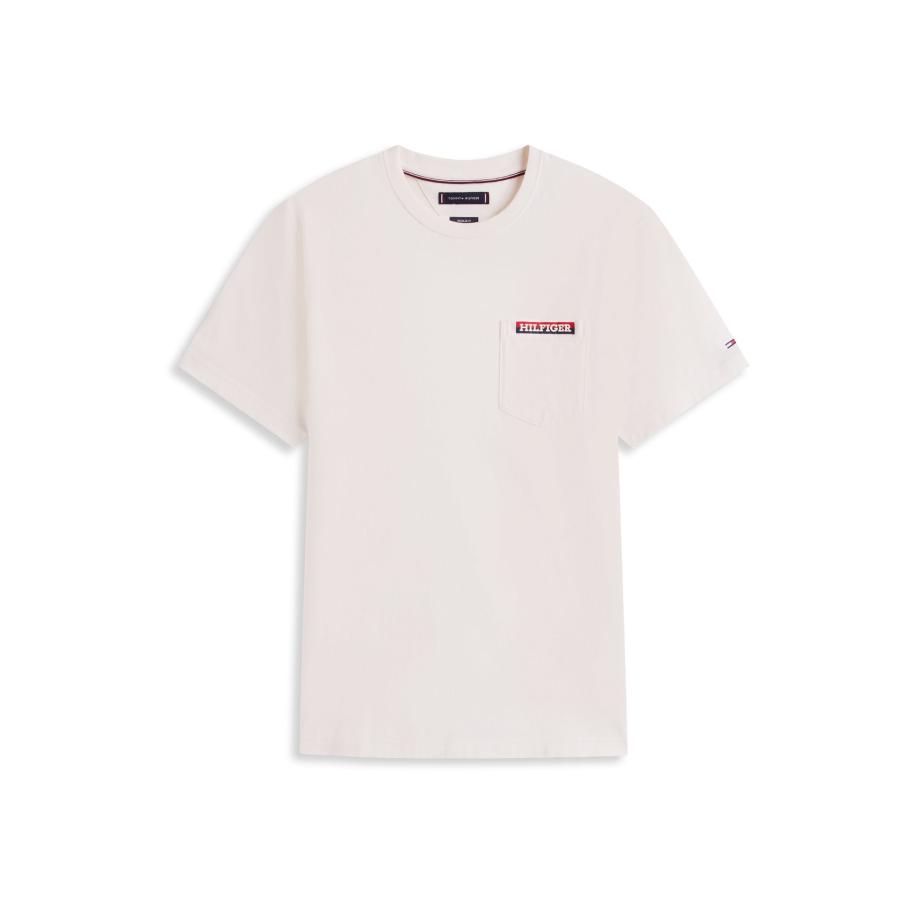 TOMMY HILFIGER Shirt AMERICANA navy / lichtgeel / bloedrood Geel