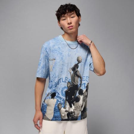 Air Jordan 85 T-shirt met graphic voor heren - Blauw