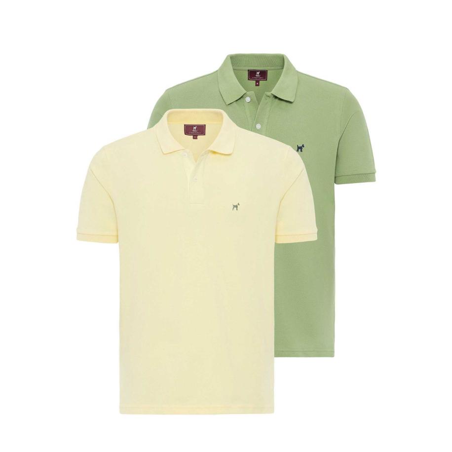 Williot Williot Shirt lichtgeel / lichtgroen -