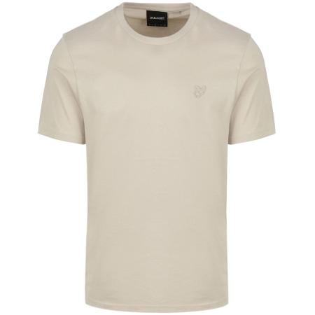 Lyle and Scott T-shirt Plain Ecru