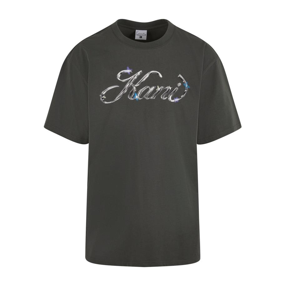 Karl Kani Karl Kani Shirt Icy Chrome azuur / grijs / donkergrijs / wit -