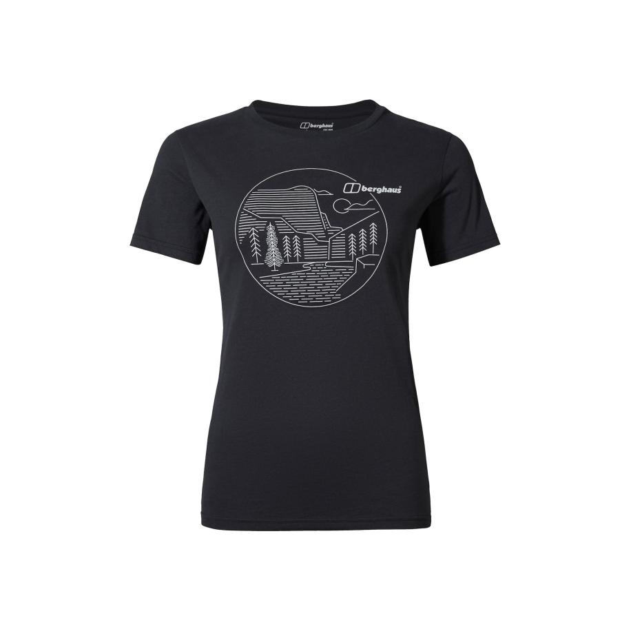 Berghaus Berghaus Shirt grijs / zwart -