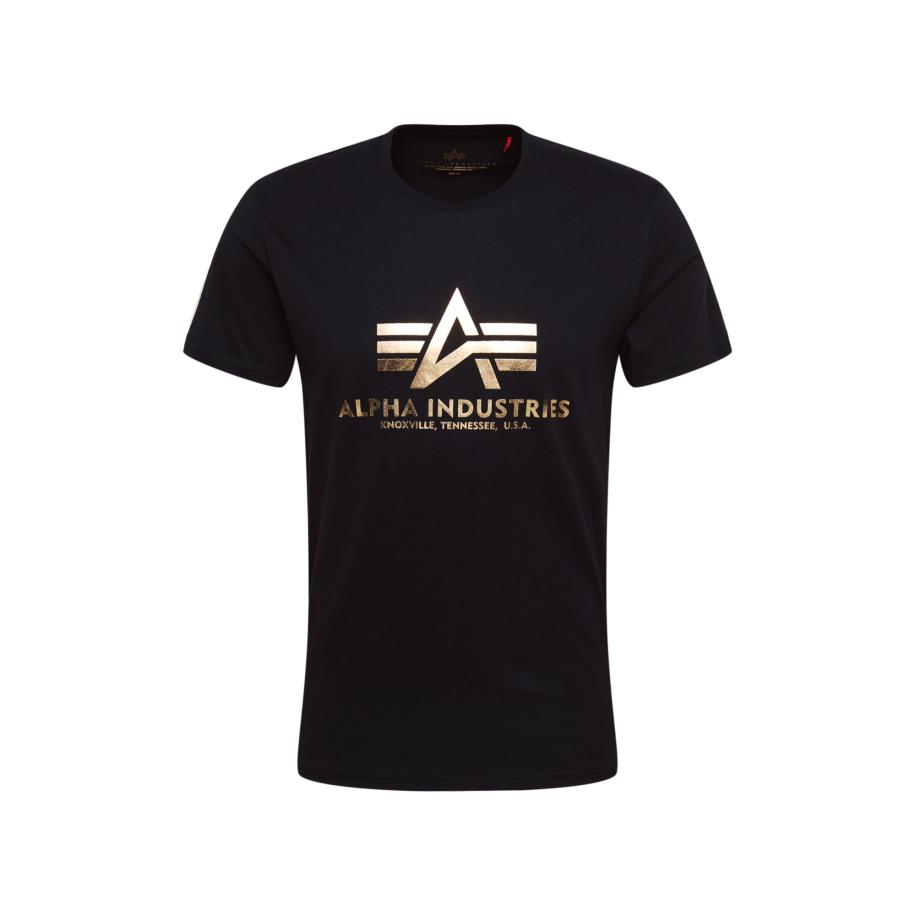 Alpha Industries ALPHA INDUSTRIES Shirt goudgeel / zwart -