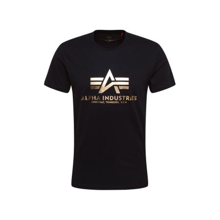 Alpha Industries ALPHA INDUSTRIES Shirt goudgeel / zwart