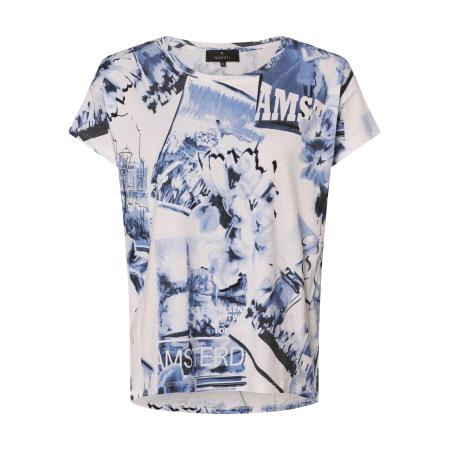 Monari monari Shirt blauw / navy / greige