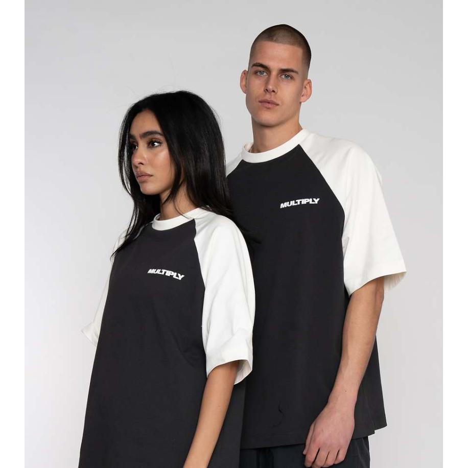 Multiply Apparel Multiply Oversized T-shirt in zwart Zwart