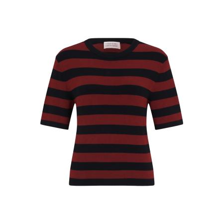 Guido Maria Kretschmer Guido Maria Kretschmer Women Shirt Maria donkerrood / zwart