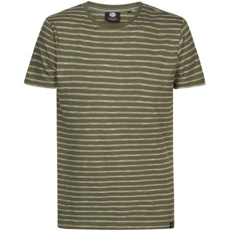 Petrol T-Shirt Gestreept Groen