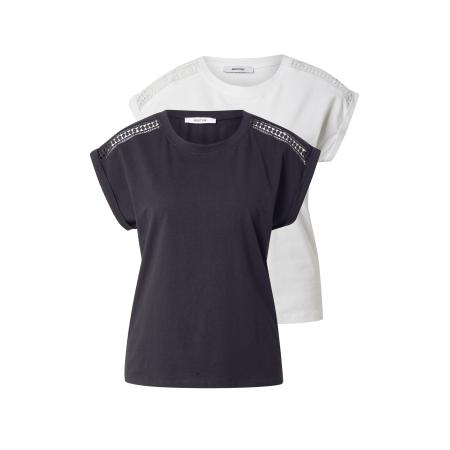 ABOUT YOU ABOUT YOU Shirt Elisa zwart / wit