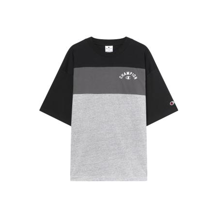 Champion Authentic Athletic Apparel Champion Authentic Athletic Apparel Shirt donkergrijs / grijs gemêleerd / zwart / wit