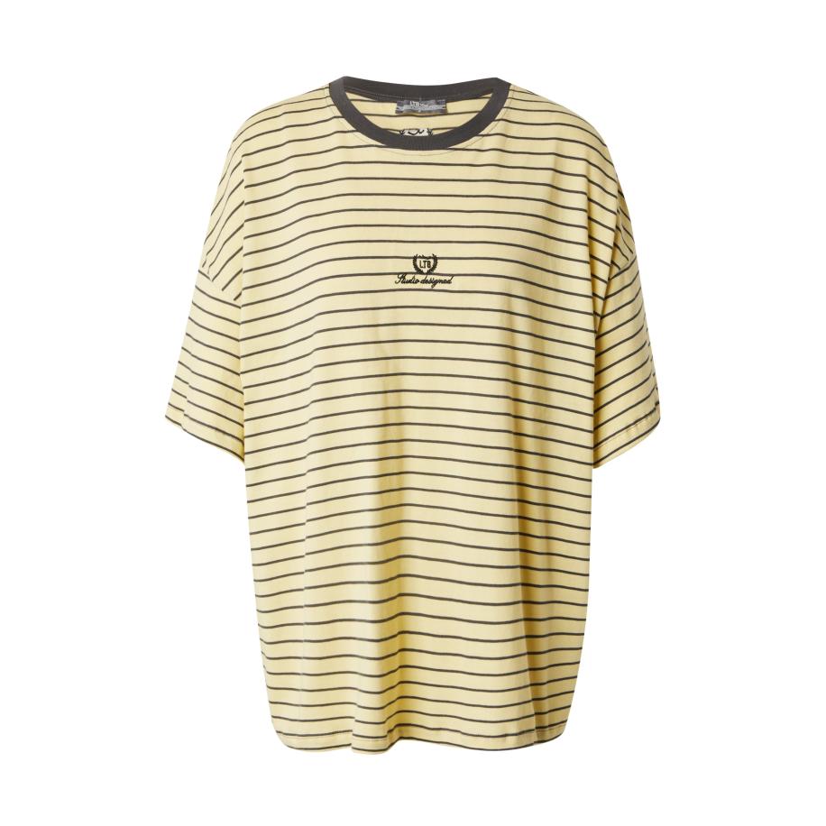 LTB LTB Oversized shirt geel / zwart -