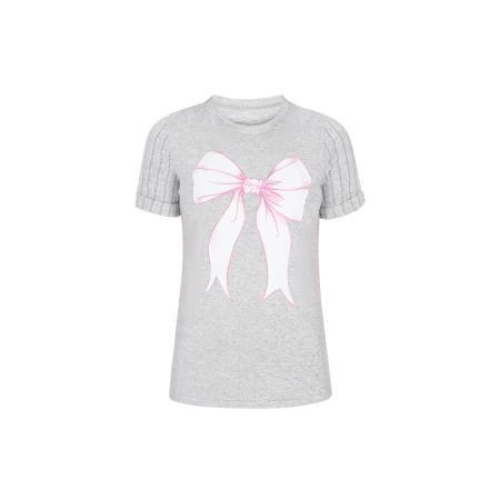 NALLY NALLY Shirt grijs / pink / wit