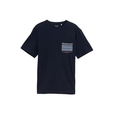 Tom Tailor TOM TAILOR Shirt pastelblauw / donkerblauw / vuurrood / wit