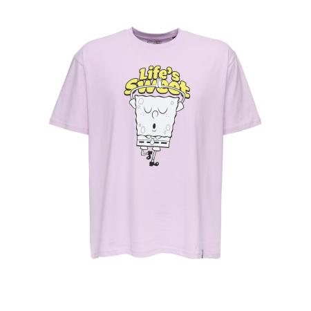Recovered Recovered Shirt SpongeBob Lifes Sweet Relaxed lila