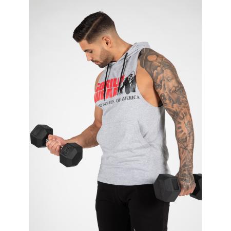 Gorilla Wear Gorilla Wear Shirt Rogers grijs / rood / zwart