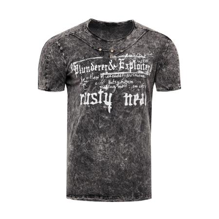 Rusty Neal Rusty Neal Shirt zwart / wit