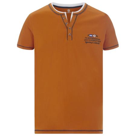 jan vanderstorm Jan Vanderstorm Shirt Haftor oranje / zwart