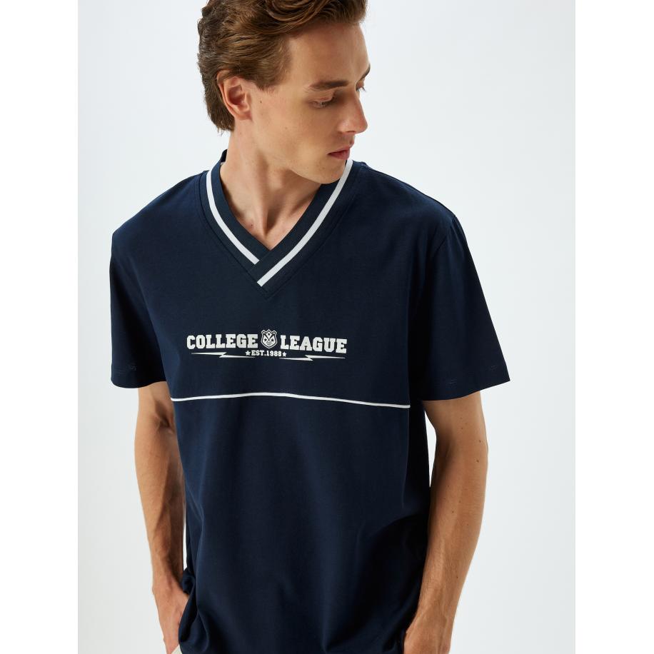 Koton Koton Shirt navy / wit -