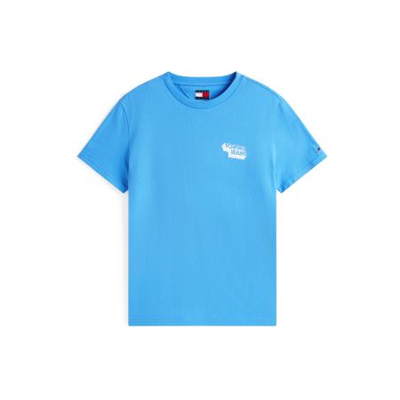 Tommy Jeans Tommy Jeans Shirt azuur / wit