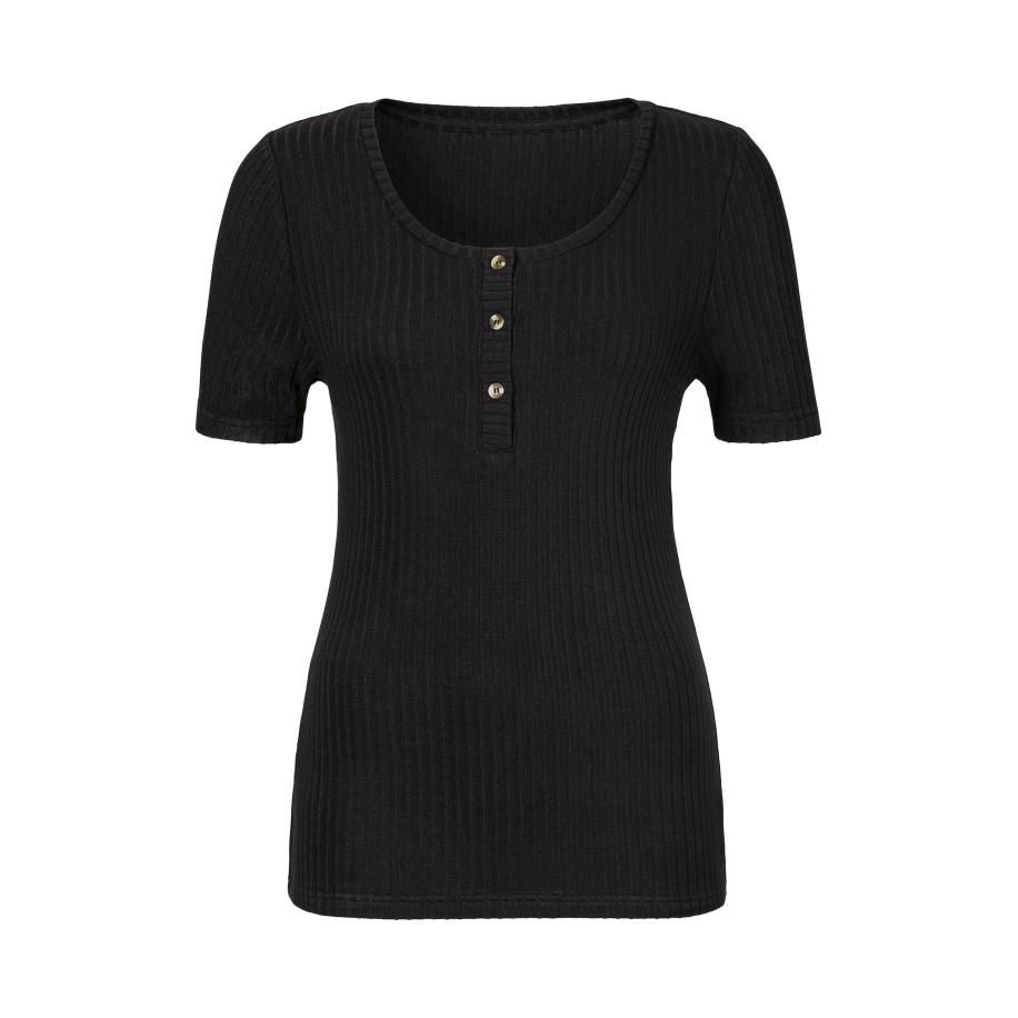 Lascana LASCANA Shirt zwart -