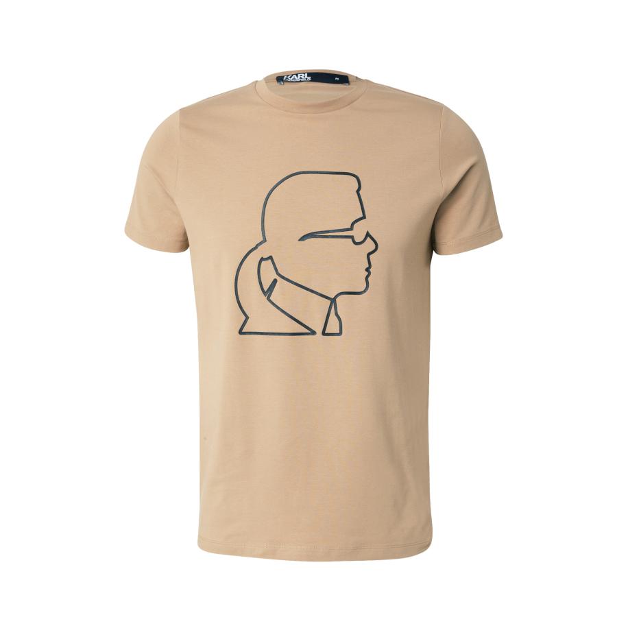 Karl Lagerfeld Karl Lagerfeld Shirt sand / zwart -