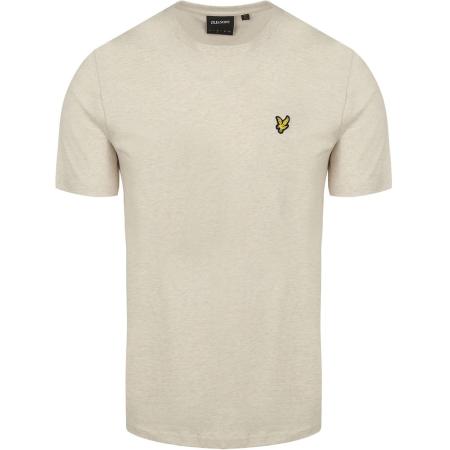 Lyle and Scott T-shirt Heather Ecru