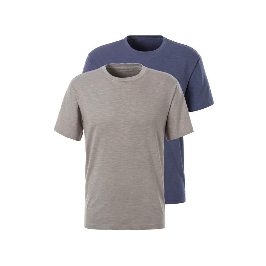 JOHN DEVIN Shirt saffier / rookgrijs Multicolor