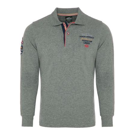 Carisma CARISMA Shirt grijs / kersrood / zwart