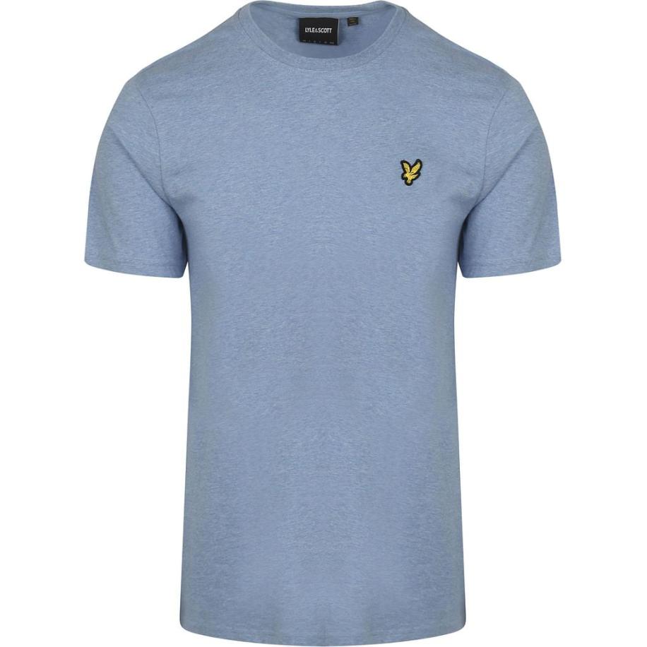 Lyle and Scott T-shirt Heather Blauw Blauw