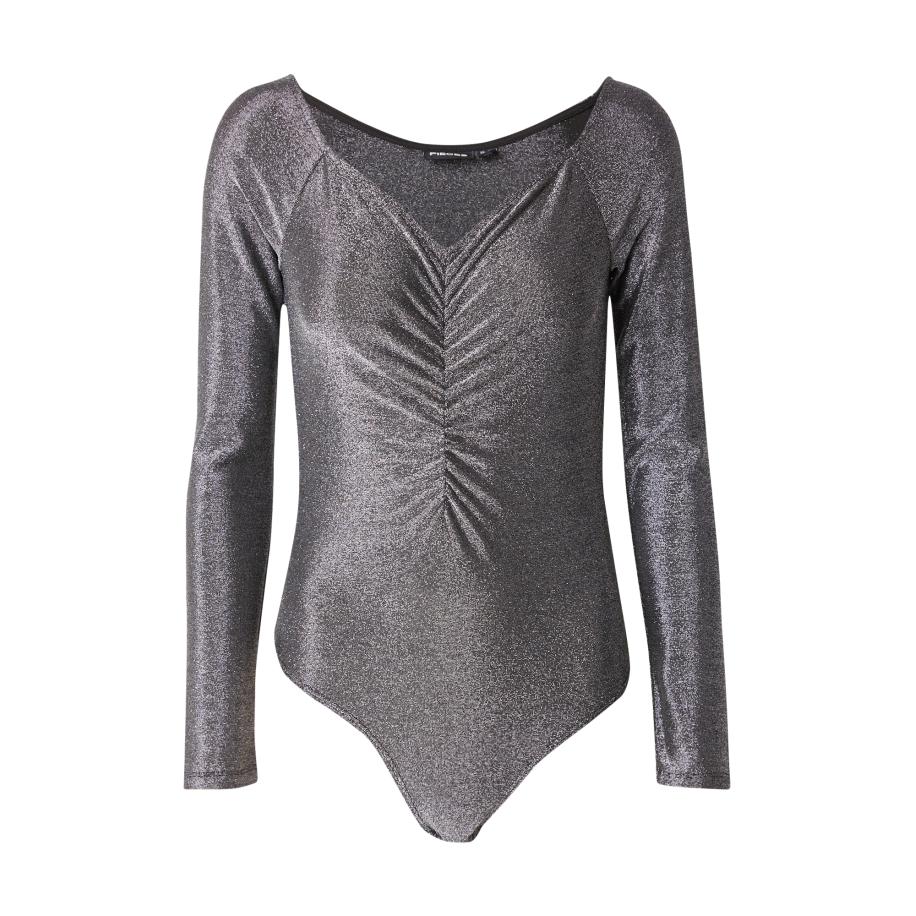 Pieces PIECES Shirt body PCPANDRA zwart / zilver -