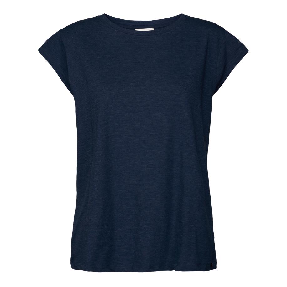 Minus minus Shirt Leti donkerblauw -