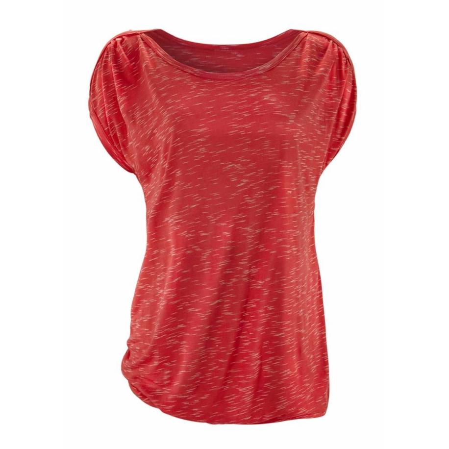 Lascana LASCANA Shirt rood gemêleerd -