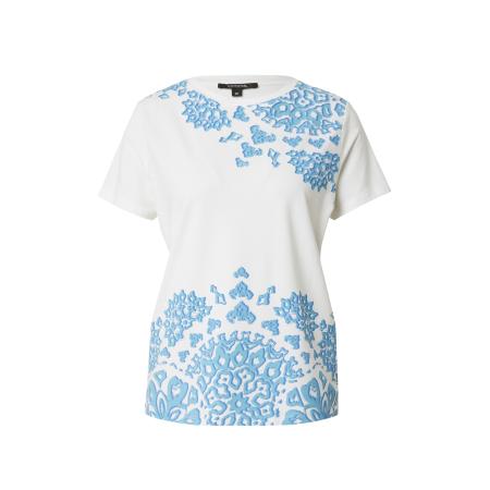 Comma COMMA Shirt duifblauw / lichtblauw / wit