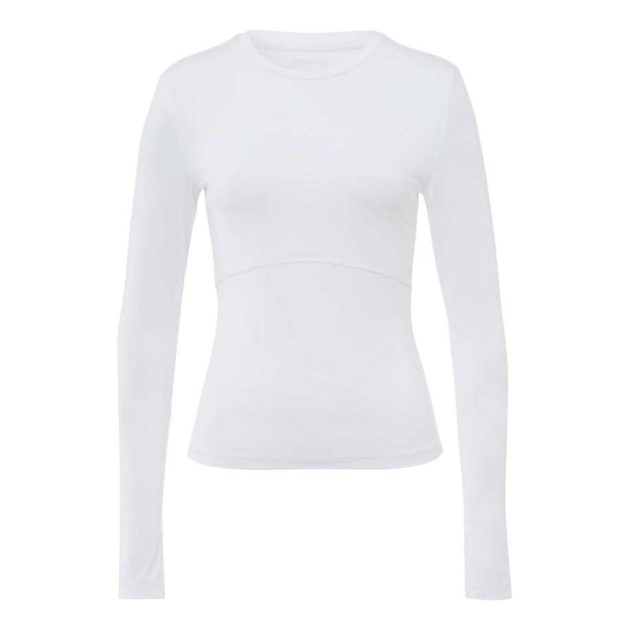 Les Lunes Les Lunes Shirt Flow Longsleeve wit -