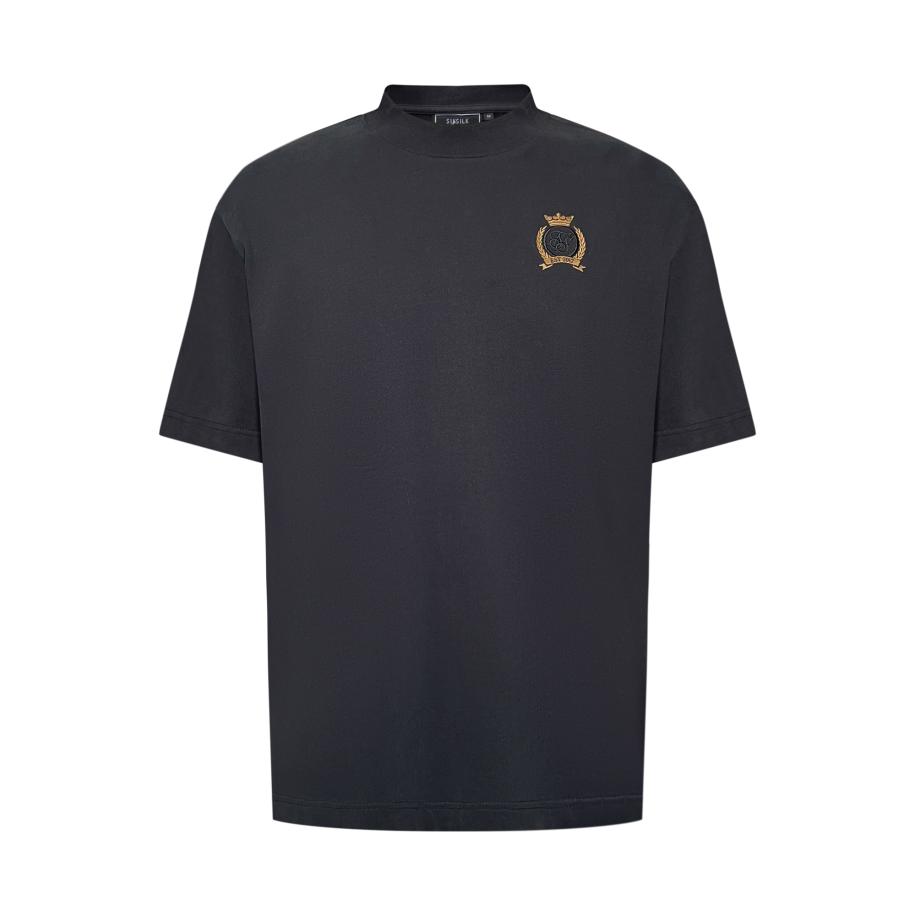 SikSilk SikSilk Shirt donkergeel / zwart -