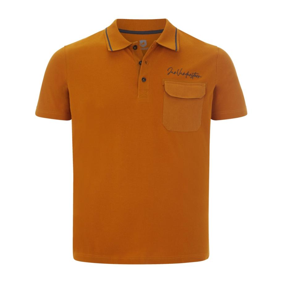 jan vanderstorm Jan Vanderstorm Shirt Stiltor marine / oranje -
