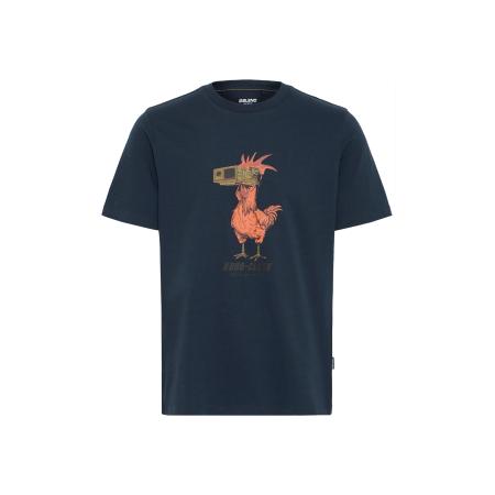 Blend BLEND Shirt BHIDAN HUMOR ANIMAL navy / olijfgroen / kreeft