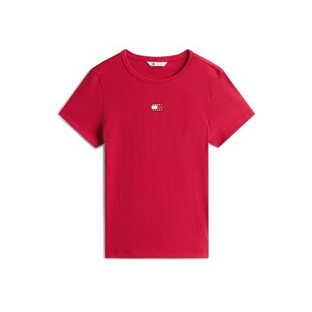 Tommy Jeans Tommy Jeans Shirt vuurrood / cranberry / wit