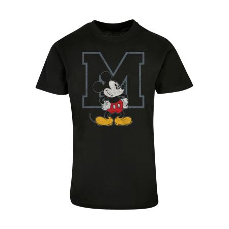 ABSOLUTE CULT Shirt Mickey Mouse - Classic mosterd / rood / zwart / wit