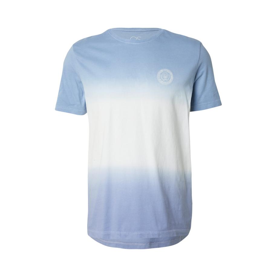 QS QS Shirt blauw / lichtblauw / wit -